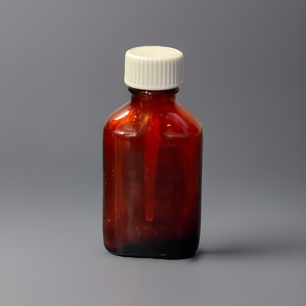 VTG‎ Medical Center Mercurochrome Amber Glass Bottle USA - Picture 3 of 4